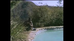 Italian Vintage Pornstar Moana Pozzi Gets Her Hairy Pussy Banged in Interracial Fuck