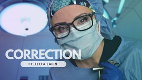 Dr Leela Lapin Indulges and ENDS your surgical fetish with a penectomy, orchiectomy and lobotomy in Correction
