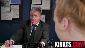 Dominant TS Shiri Allwood humiliates and fucks Dale Savage