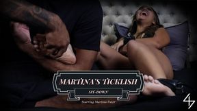 Martina's Ticklish Sit-Down