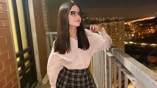 Taya Sia's Neiorly Threesome: Russian Babe's POV Pleasures