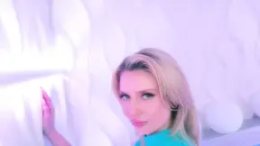 Hot Blonde Beverly Hillson Gives a Sensual Blowjob at the Swallow Salon