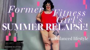 Former Fitness Girls Summer Relapse - Thin Lifeguard Lets Herself All the Way Go GoddessGlutton Goddess Alara Glutton BBW SSBBW