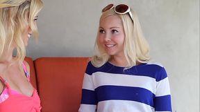 Aaliyah Love Eats Her Sugar Mama Cherie Deville'_s Pussy