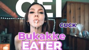 Bukkake Cuck CEI: Eat Alpha's Load Off My Face