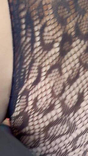 Blonde Nylon Slut Gets Her Ass Fucked While Tied up!!