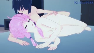 Yuzuki Yukari and I have intense sex at home. - VOCALOID Hentai