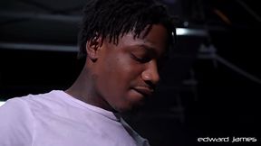 EdwardJames: Black Dude Sensation Blows And Rides Dreezy Long Big Black Cock In The Couch