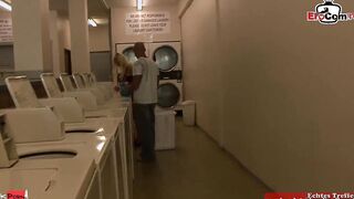 Blonde Milf with gigantic melons pick up for a creampie