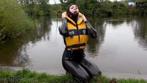 Lifejacket & Cosy Wetsuit Saves Lucy From River Disaster