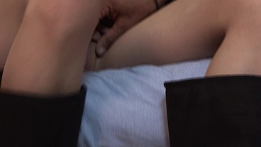 Black rastafari man fucks hot european emo college babe nice and hard