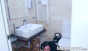 Suited Charlie Cherry raw pounds soaked plumber Dani Robles