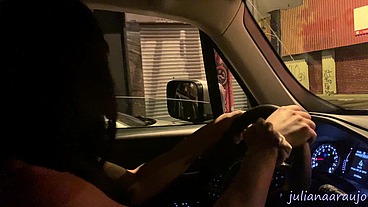 Fui Passear Em Santos Pra Jantar Com Um Amigo E Depois Do Jantar Levei Ele Pra Minha Suite Na Cobertura do Hotel Carícia - TransBrazil - 40 min - amador - bareback - caseiro - outdoor - public
