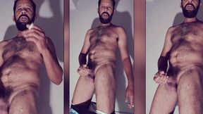 smoking, spitting slow motion