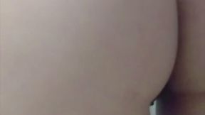 Showing my ass and fingering