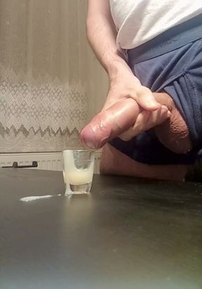 THICK COCK CUMMING after Weeks of edging, BIG LOADS!