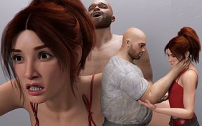 Shy and Sexy Redhead Got Surprise Creampie by a Big Cock