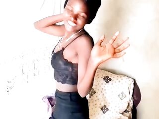 With my village lady