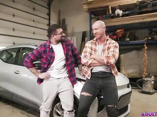 2 boys Ryan Bones and Webcam Crawford masturbate in advance of going on a camping voyage, with males merely! But the concupiscent fuckers take it one step further and try homosexual sex!