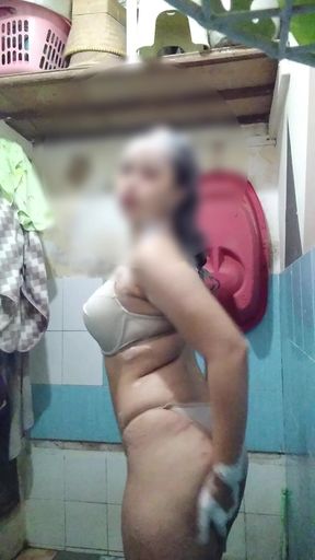 Beautiful and Sexy Chick in the Shower