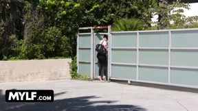 MILF and stepson have fuck session with new girlfriend