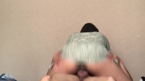 Latina cowgirl rides and absorbs anal from amateur