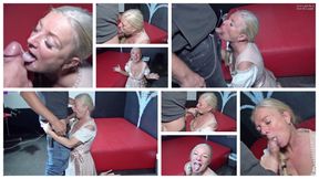 My XXL cum-filled experience in a porn cinema in Bavaria! Part 3 "Public Dirndl XXL Blowjob-Bukkake-Cum-Swallowing Action for Everyone at Oktoberfest!