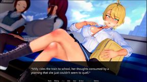 Futa'_s World of NTR [ FUTANARI HENTAI game PornPlay ] Ep.2 I want to fuck my stepbro'_s GF huge tits !