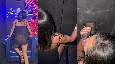 No swing dei no pêlo, fui no gloryhole, tomei leitinho e ainda meteram no meu cu