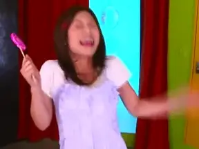 Seductive Woman Tempts Muscular Men With Her Irresistible Skills