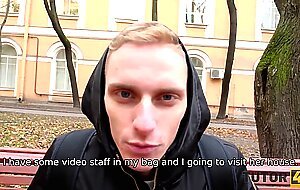 TUTOR4K. Strict tutor doesnt mind having quick sex with new