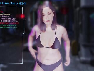 Cyberpunk Holosuite Livecam Gal Trailer