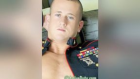 Jackson In Uniform Military Porn Video