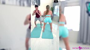 Stepson Cory Chase gets an ass-fucked surprise from his hot mom