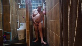 Jimbob Pissing on His Feet and Stomach