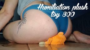 Humiliation plush toy 800