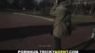 Tricky Agent - Shy cutie fucks like a slut