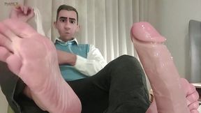 step gay dad - doctor stepdad - the healing power of smelly feet