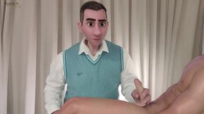 step gay dad - doctor stepdad - the healing power of smelly feet