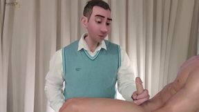 step gay dad - doctor stepdad - the healing power of smelly feet