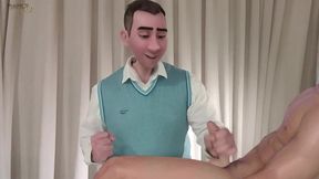 step gay dad - doctor stepdad - the healing power of smelly feet