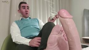 step gay dad - doctor stepdad - the healing power of smelly feet