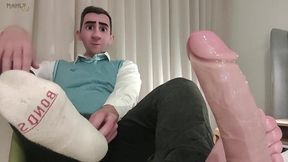 step gay dad - doctor stepdad - the healing power of smelly feet