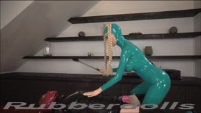 Latex Lara - Teasing The Doll - wmv