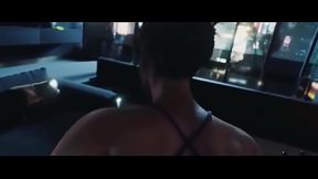 cyberpunk 2077  Judy and Panam having sex with a futanari