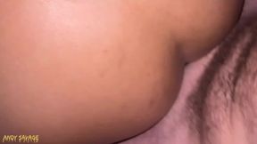 Petite Latina's tight ass gets fucked POV style