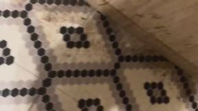 Leather belt spanking in jeans MP4