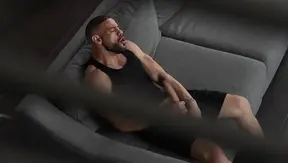 I Catch My Stepbrother Jerking Off in the Living Room – Kade North Takes Control