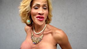 Giant Dick Hot Ladyboy Hottest Solo: Dick and Ass Masturbation and Very Exciting Vibrator Wet Ass Penetration!!! Vol 3