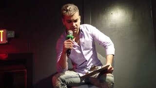Johnny Rapid is fucked in front of a couple of perverts